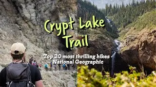 Crypt Lake Hike - Waterton Lakes National Park | Hiking in the Canadian Rockies