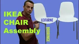 IKEA CHAIR LEIFARNE  BRORINGE assembly