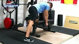 SINGLE ARM DB ROW (DIAGONAL VIEW) / REMO CON MANCUERNA EN BANCO (VISTA DIAGONAL)