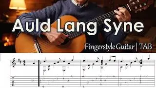 Auld Lang Syne (Days Gone By) - Fingerstyle Guitar | TAB