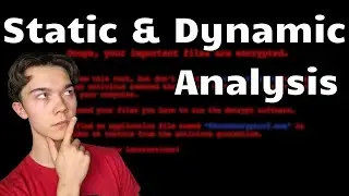 Learning malware analysis on WannaCry (static & dynamic)