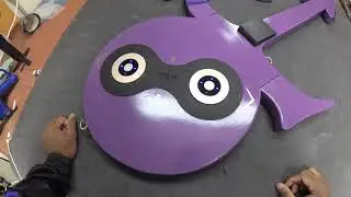 Prince EVA foam guitar "shorty" ( ASSEMBLY )