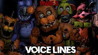 [C4D] FNaF 2 Gameplay With Voice Lines