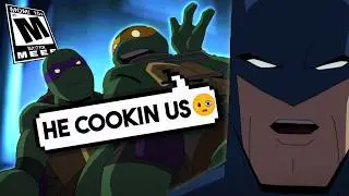 BATMAN Vs TMNT in the Craziest Crash Out Ever!