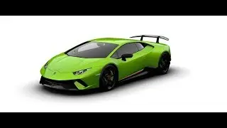 Assembling a model Lamborghini Huracan from Aoshima part 5