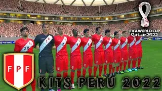 Kits De Perú | Copa Mundial de Fútbol Qatar 2022 | Pes 2016 pc