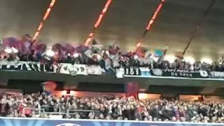 Basel Fans Gesänge + Pyro vor FC Bayern - FC Basel 3:0