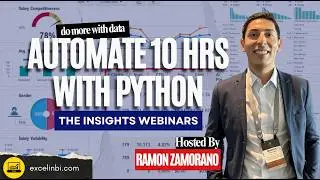 Automate 10 Hours a Week with Python - Excel in BI Webinars