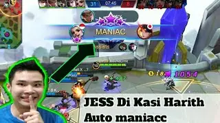 Jess no limit Harith-Gameplay super gila!!!-Mobile legend