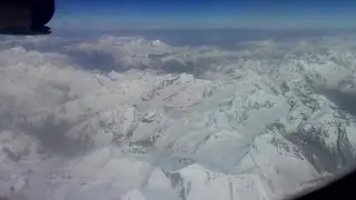 TOP VIEW OF HIMALAYA | FROM FLIGHT |