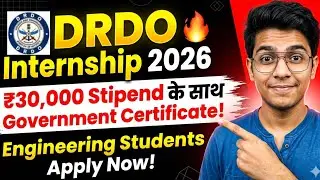 Why Jion DRDO Internship l DRDO में Internship का सुनहरा मौका 🇮🇳 ll Indian Headers ll