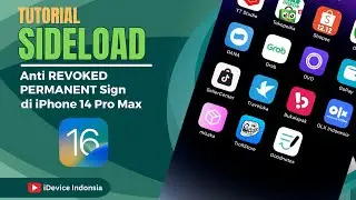 Tutorial Install Trollstore 2 di iPhone 14 Pro Max iOS 16.0 - 16.5  Sideload Permanent NO REVOKED