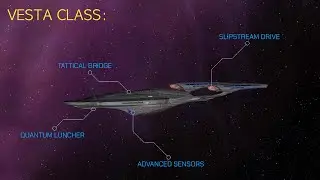 USS VESTA | AVENTIN CLASS  | Star Trek Ship Battles - Bridge Commander