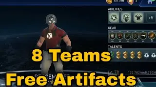 Ultimate List of Free Artifacts Solo Raid Teams in Injustice 2 Mobile
