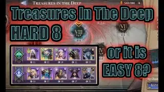 Treasures In The Deep Hard 8 | Trying to have as many epics as possible | Watcher of Realms