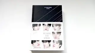 [ASMR] Unboxing BTS 방탄소년단 BEYOND THE STORY: 10-YEAR RECORD OF BTS (English Edition)