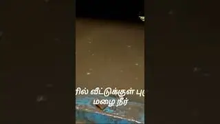 கரூர் பள்ளப்பட்டி பகுதியில் நேற்று பெய்த மழையால் வீட்டுக்குள் மழைநீர் #district #karur #rani