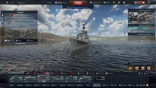 Эсминец "Бравый" в War Thunder