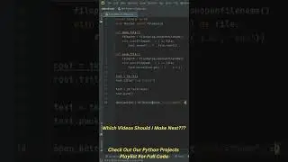 Text Editor In Python Trick 😗 