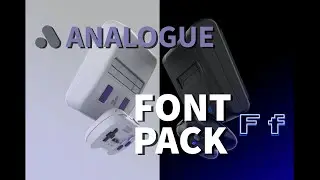 Font Pack for Your Analogue Consoles!