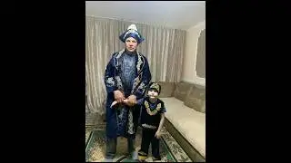 Конкурс "Әкем-асқар тауым" Педагог -Жукина Айман Даутовна.Участники-семья Школьных