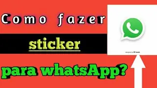 Como fazer stickers para whatsApp sem megabytes?