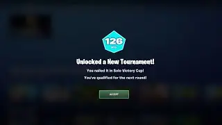 Jak Jsem Qualnul (Solo Victory Cup)