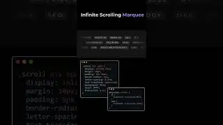 Infinite scrolling Marquee 