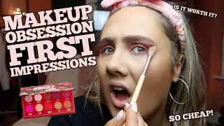 TESTING MAKEUP OBSESSION! FULL FACE OF FIRST IMPRESSIONS / REVIEW