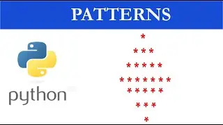 Print Diamond Shape Pattern in Python || Diamond Star shape pattern in Python