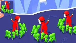Crowd master 3D - gameplay walkthrough ! crowd master all Levels update ! RK gameplay