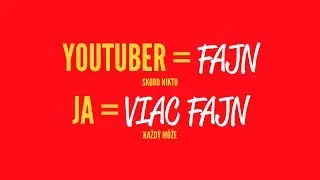 Nebuď youtuber, buď programátor (alebo oboje)