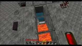 Minecraft Automatische Steinfabrik, mit Lager