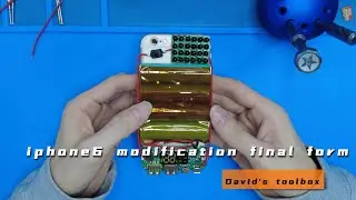 The final form of iphone 6 modification!