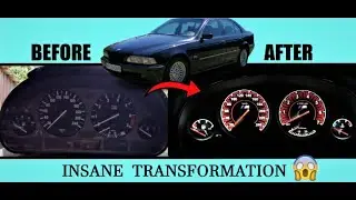 Project BMW E39 - Part 9. Cluster Retrofit!