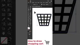 How to make Shopping cart icon in Illustrator