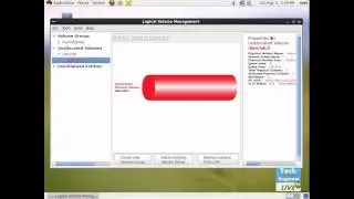 Configure LVM via GUI in RHEL OS