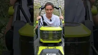 Аккумуляторная газонокосилка? 🧐#дача