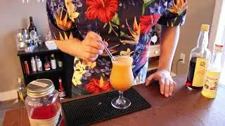 Smugglers cove Hurricane - Have too much dark rum?? this is the drink for you!