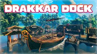 How to Build the Ultimate Boat Dock | Valheim