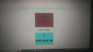React Application || onlClick  Events || Change background color & Increment & Decrement Number