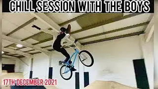 Mark Webb bmx session with friends 2021