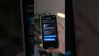 iOS 18 so kriegst du es JETZT!😍 | #apple #iphone #ios18 #tech #wwdc24