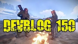 Rust Devblog 150 - Кобура, вспышки и заросли