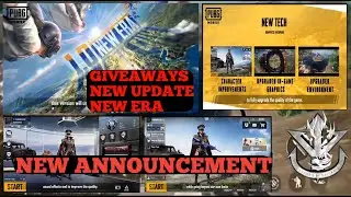 ROYAL PASS GIVEAWAY, NEW ANNOUNCEMENT, NEW UPDATE, ERANGLE 2.0 | PUBGM