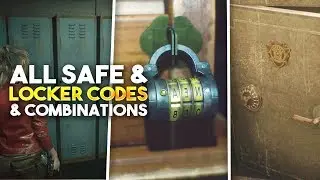 RE2 All Safe Codes & Locker Codes! Resident Evil 2 Remake