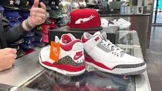 Nike Air Jordan Fire Red 3 at Street Gear - Hempstead NY