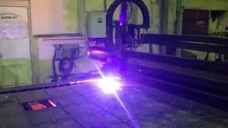 CNC Plasma cutting machine from Retro Systems with Hypertherm HPR260XD