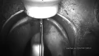 GTAW on 3/8" Stainless Steel Tube Seam seen through the Cavitar C400-H Welding Camera.