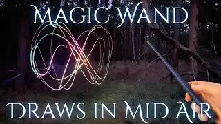 DIY Arduino controlled magic Wand with RGB LED that draws from acceleration data in midair
